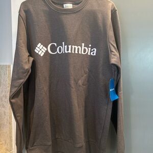 Columbia Noe  Valley III Gray Crewneck sweatshirt Mens Medium NWT